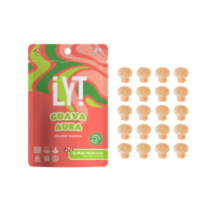 5g LYT Mushroom Gummies - Guava Aura Island Guava
